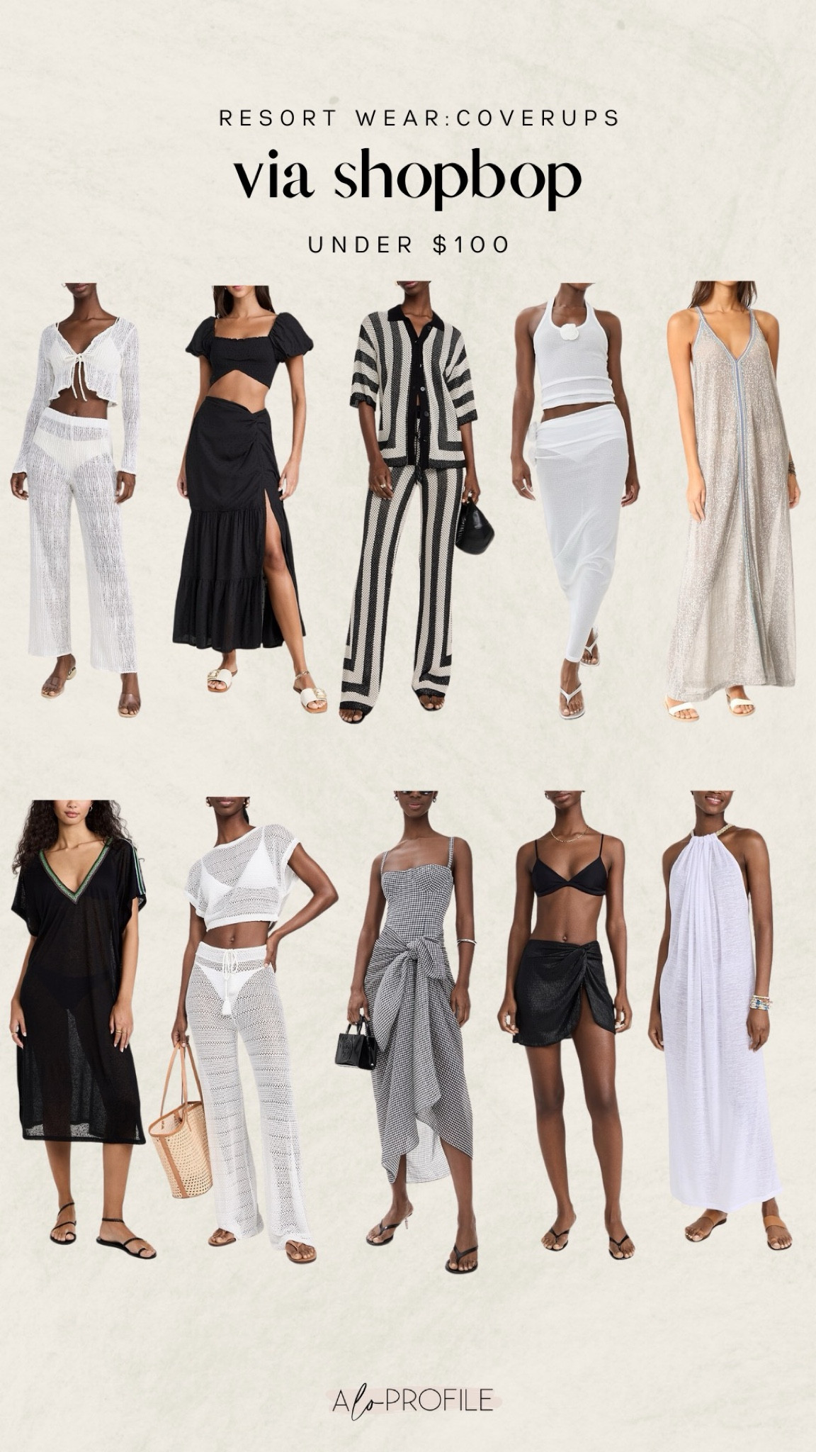 Resort Wear: Swimsuit Coverups Under $100 via Shopbop // vacation outfits, resort wear, vacay looks, vacay style, vacay outfits, summer outfits, spring outfits, beach outfits, resort wear outfits, resort wear under $100, swimwear, vacation dresses