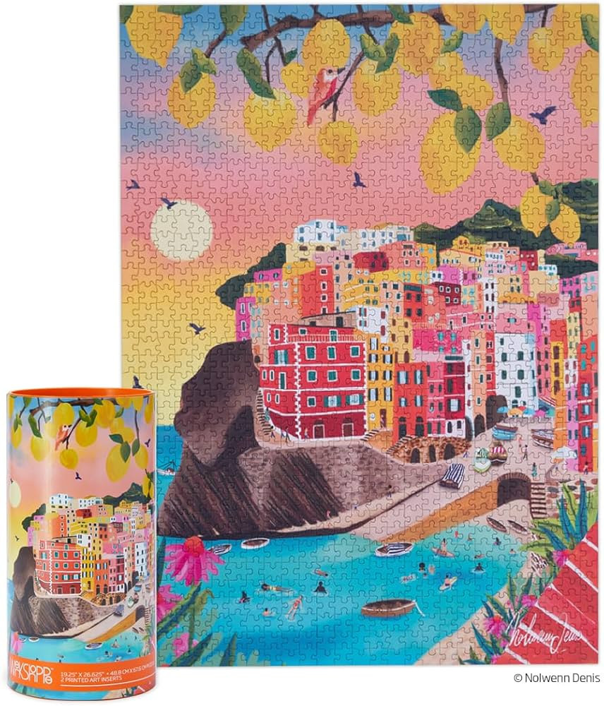 Cinque Terre 1000 Piece Puzzle | Amazon (US)