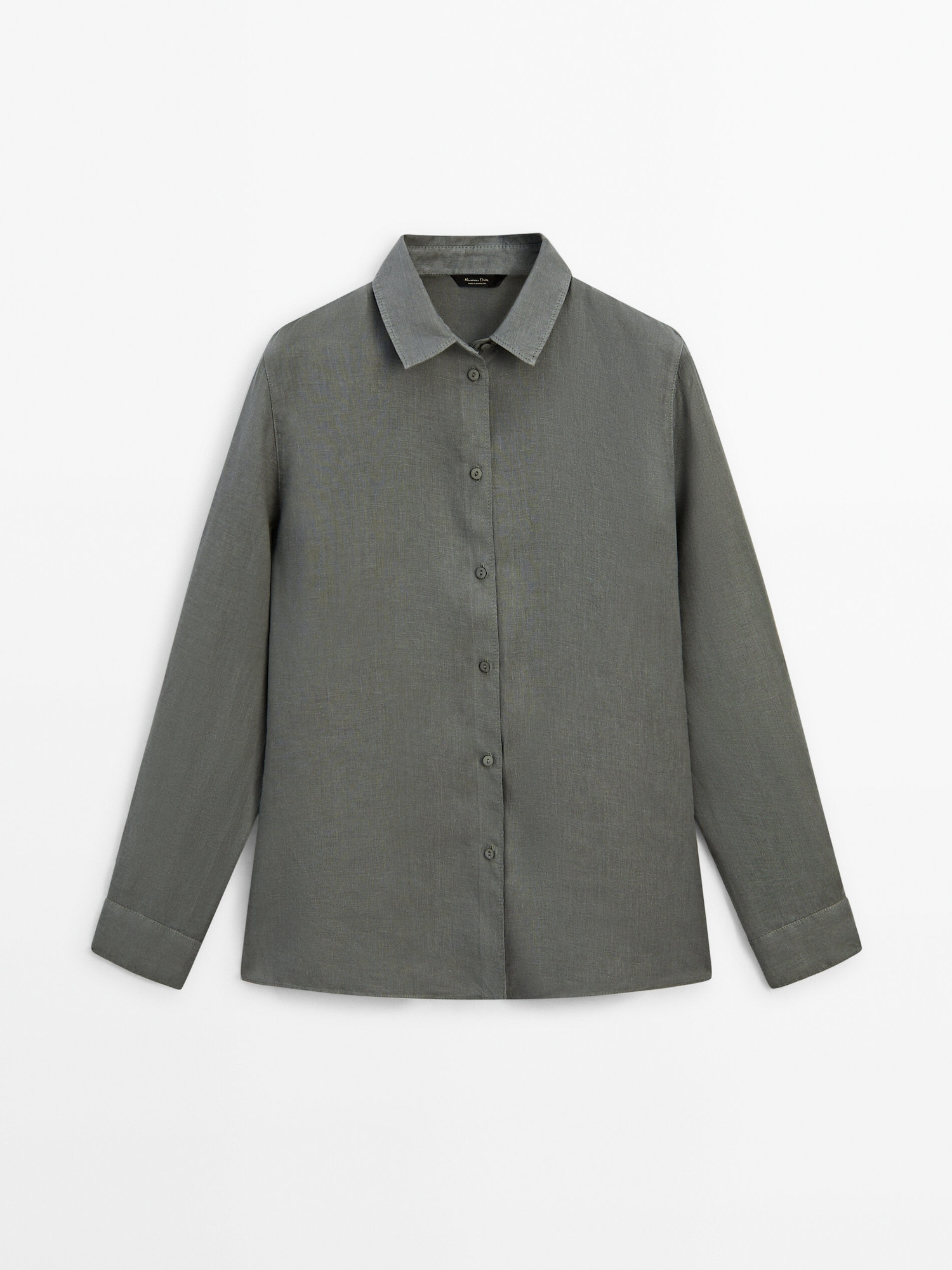 100% linen shirt | Massimo Dutti US