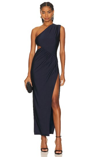 Tilda Dress in Navy | Revolve Clothing (Global)