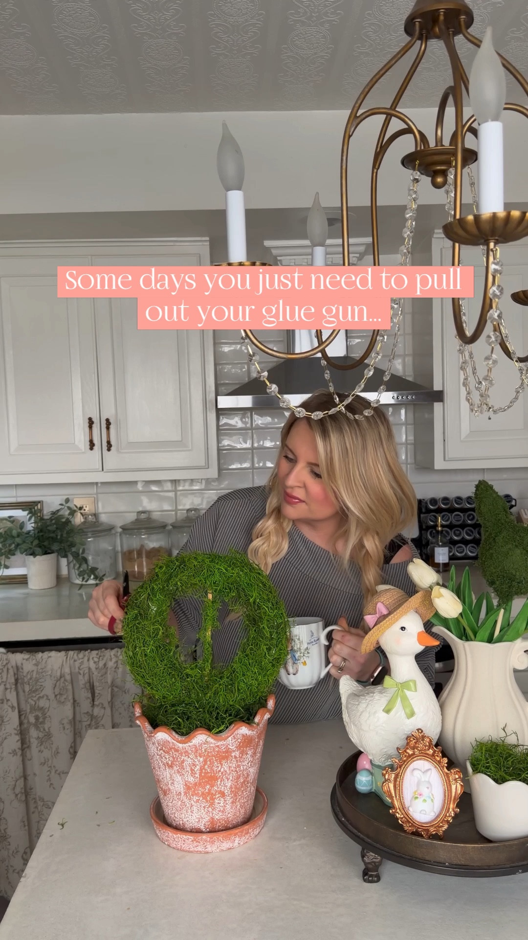 Fun day making a topiary! 