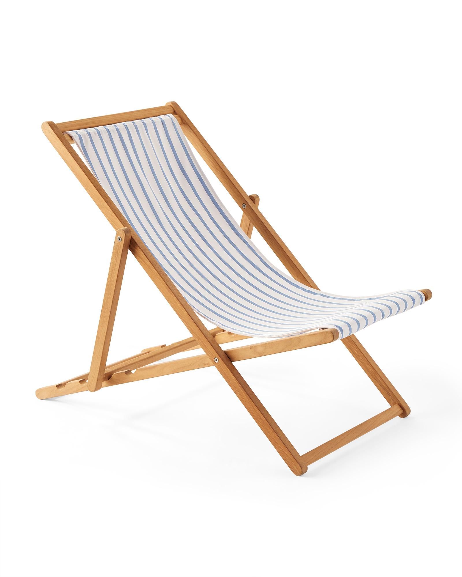 Teak Sling Chair | Serena and Lily