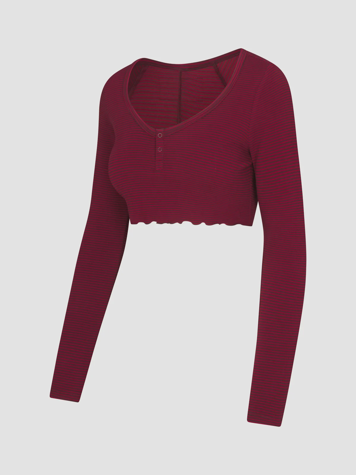 Midnight Cruise Long-Sleeve Crop Top | Savage x Fenty - North America