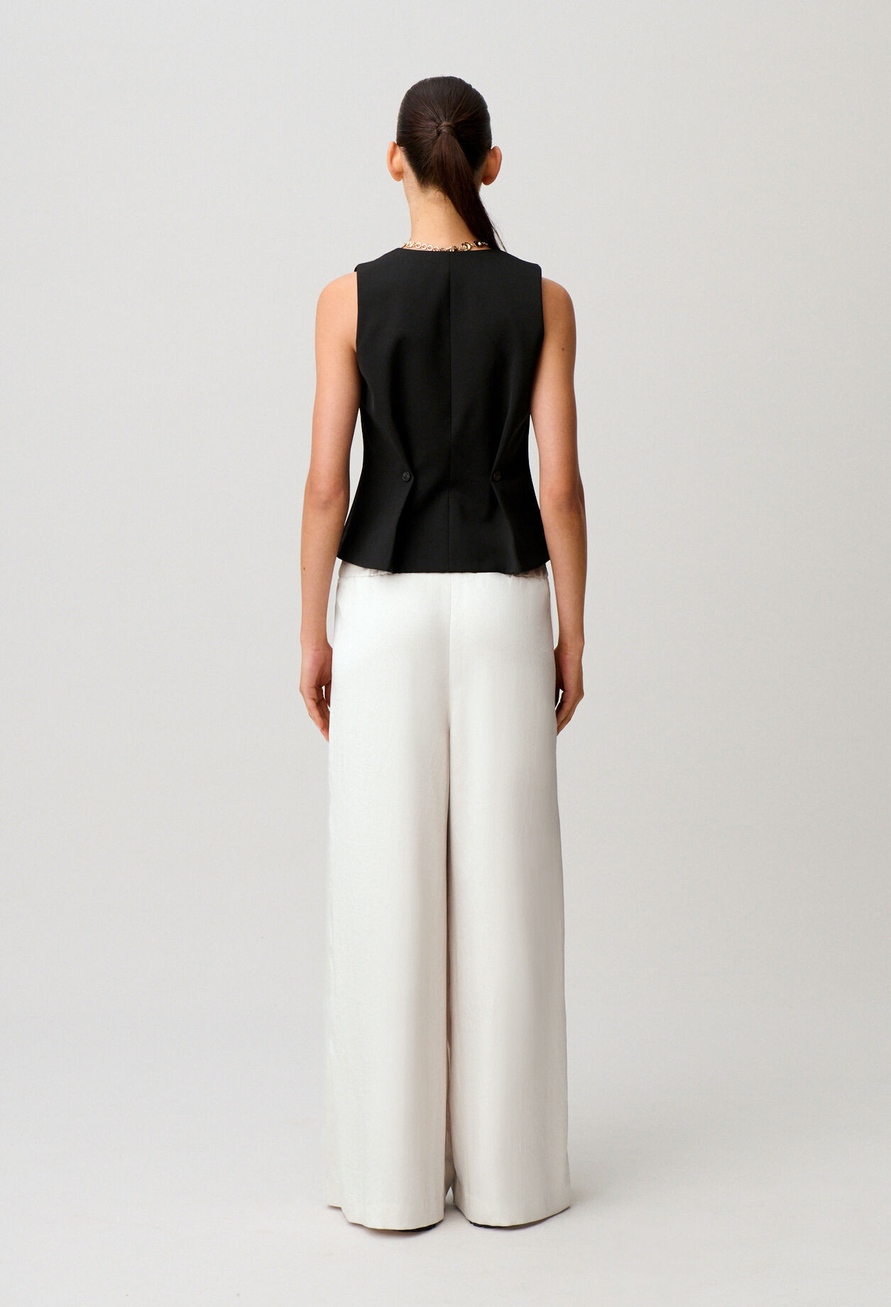 Flowy satin trousers | Claudie UK | Claudie Pierlot (FR, DE, ES, UK)