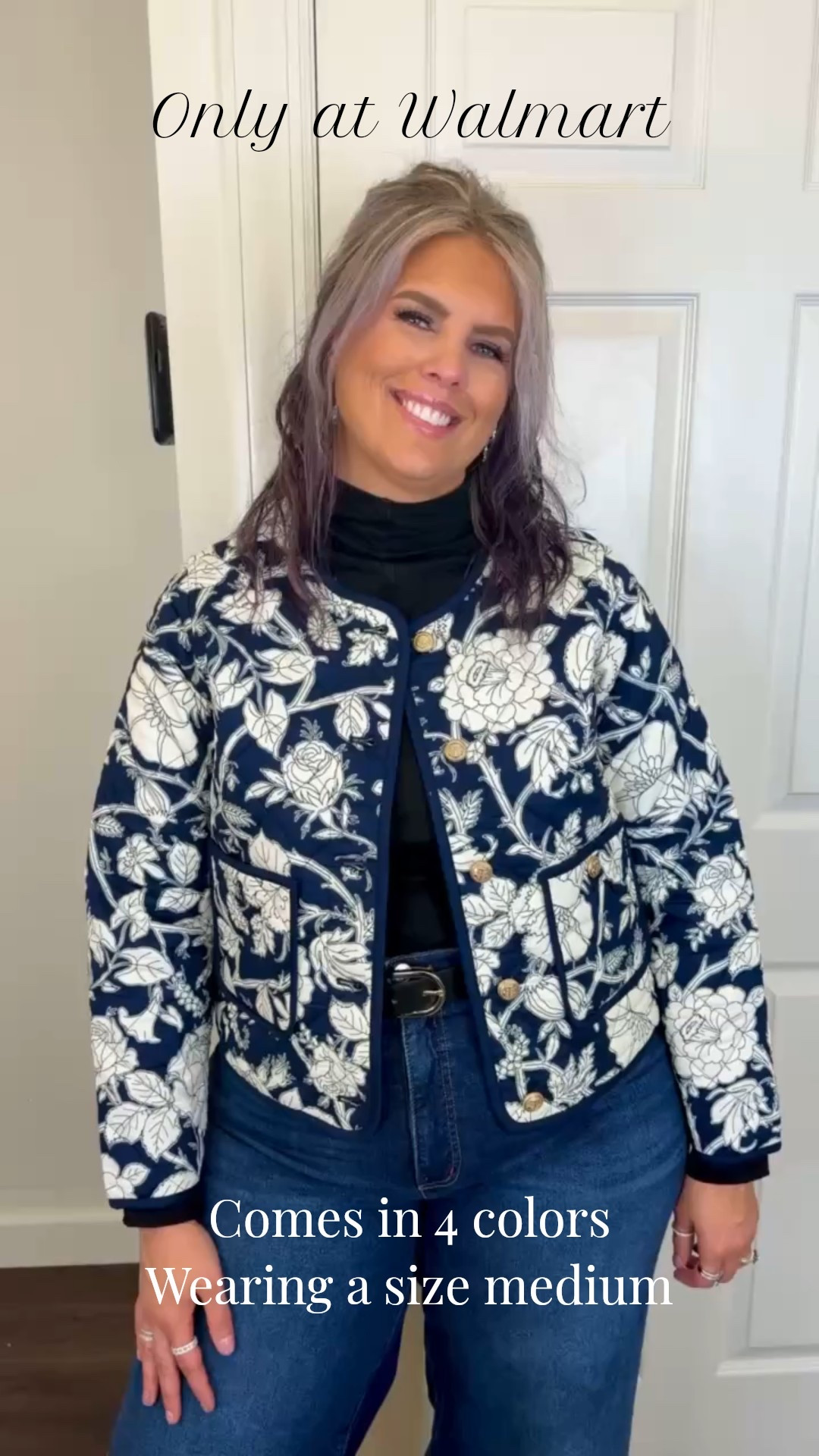 The CUTEST jacket at @walmartstyle this comes in 4 colors! Runs TTS I am wearing a size medium 🩵

#LTKWorkwear #LTKootd #LTKMidsize