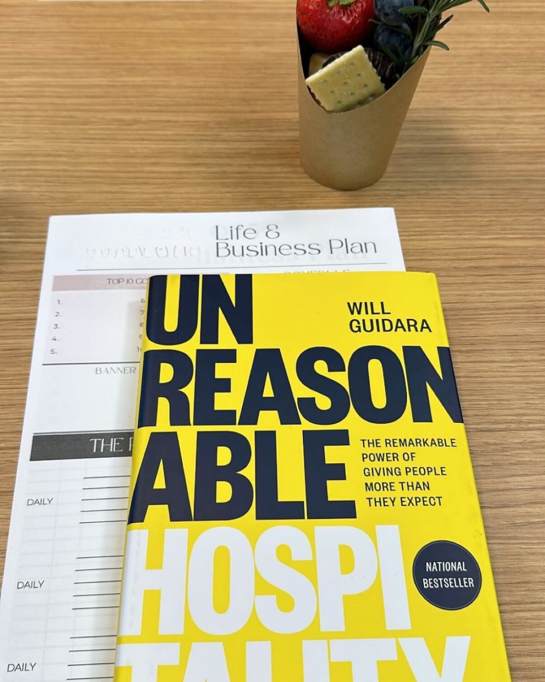 I’ve given Unreasonable Hospitality by Will Guidara to so many business partners. Such a great read and one I always recommend! #businessbooks #bookrecommendation #readingfavorites 

 #LTKdayinmylife #LTKmorningroutine #LTKstorytime
