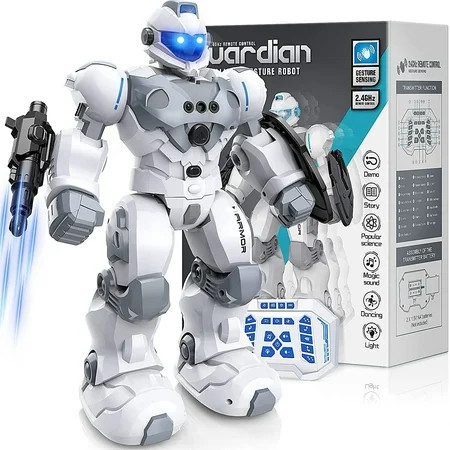 RC Robot Toys for Kids,Large Programmable Remote Control Smart Walking Dancing Robot Toy Gift with Gesture & Sensing for Age 6 7 8 9 10 Year Old Boys for Birthday Gift Present | Walmart (US)