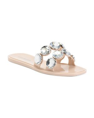 Jewel Flat Sandals | TJ Maxx