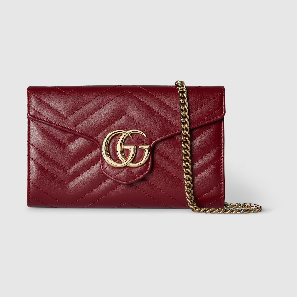 Gucci - GG Marmont wallet on chain | Gucci (US)