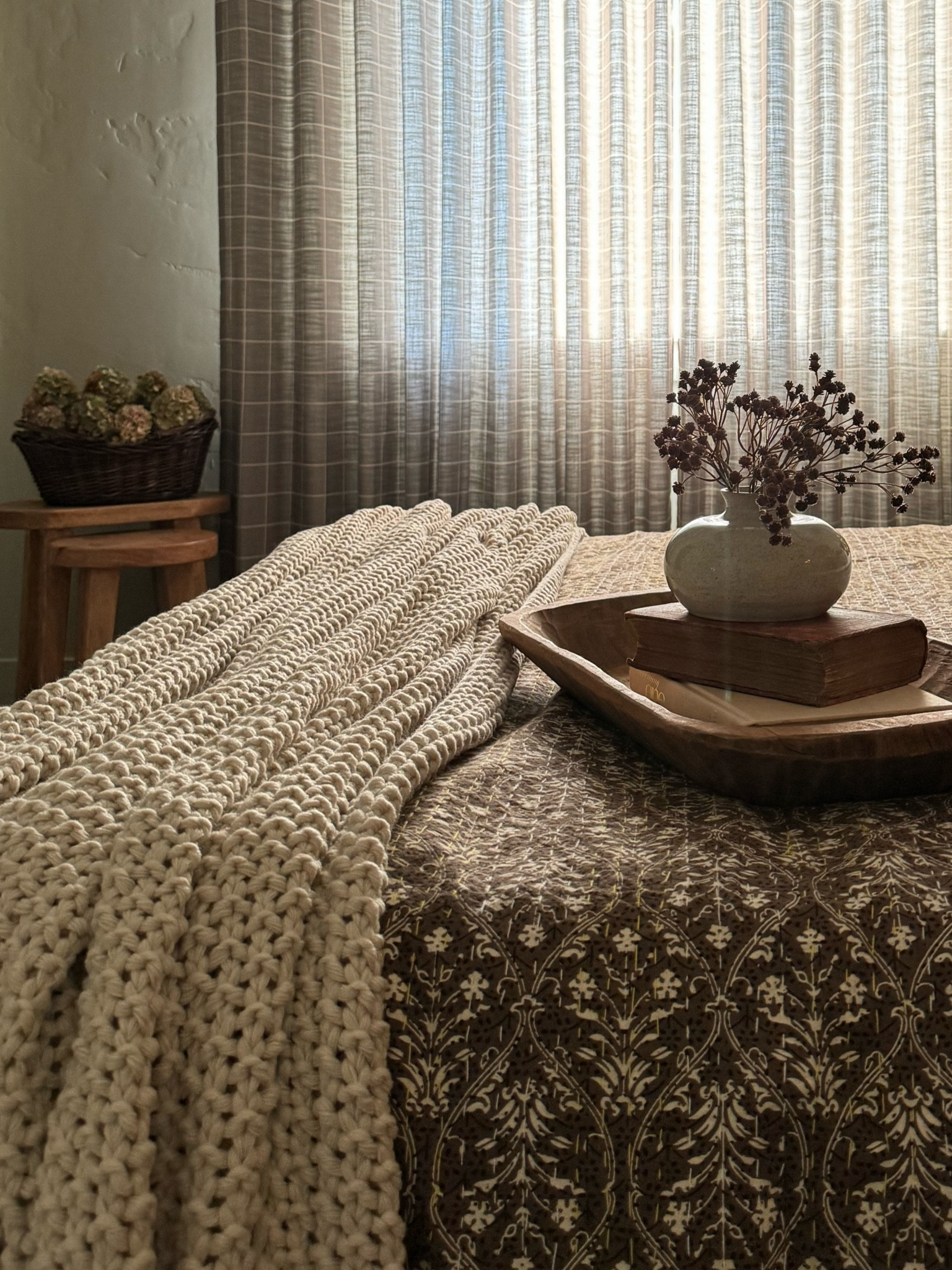 Casaluna chunky knit blanket, Target sale, bedding, throw blanket, sale, brown Kantha quilt, plaid curtains, two pages curtains, roman shade, Amazon bamboo shade

#LTKsalealert #LTKfindsunder50 #LTKhome