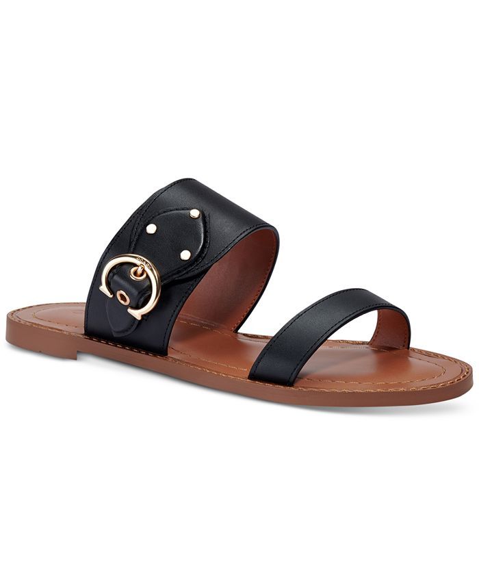 Women's Harlow Buckled Logo Sandals | Macys (US)