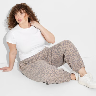 Women's Short Sleeve Crewneck T-Shirt - Wild Fable™ Chalk White M: Cotton Spandex Blend, Crew Neck, Jersey Fabric | Target