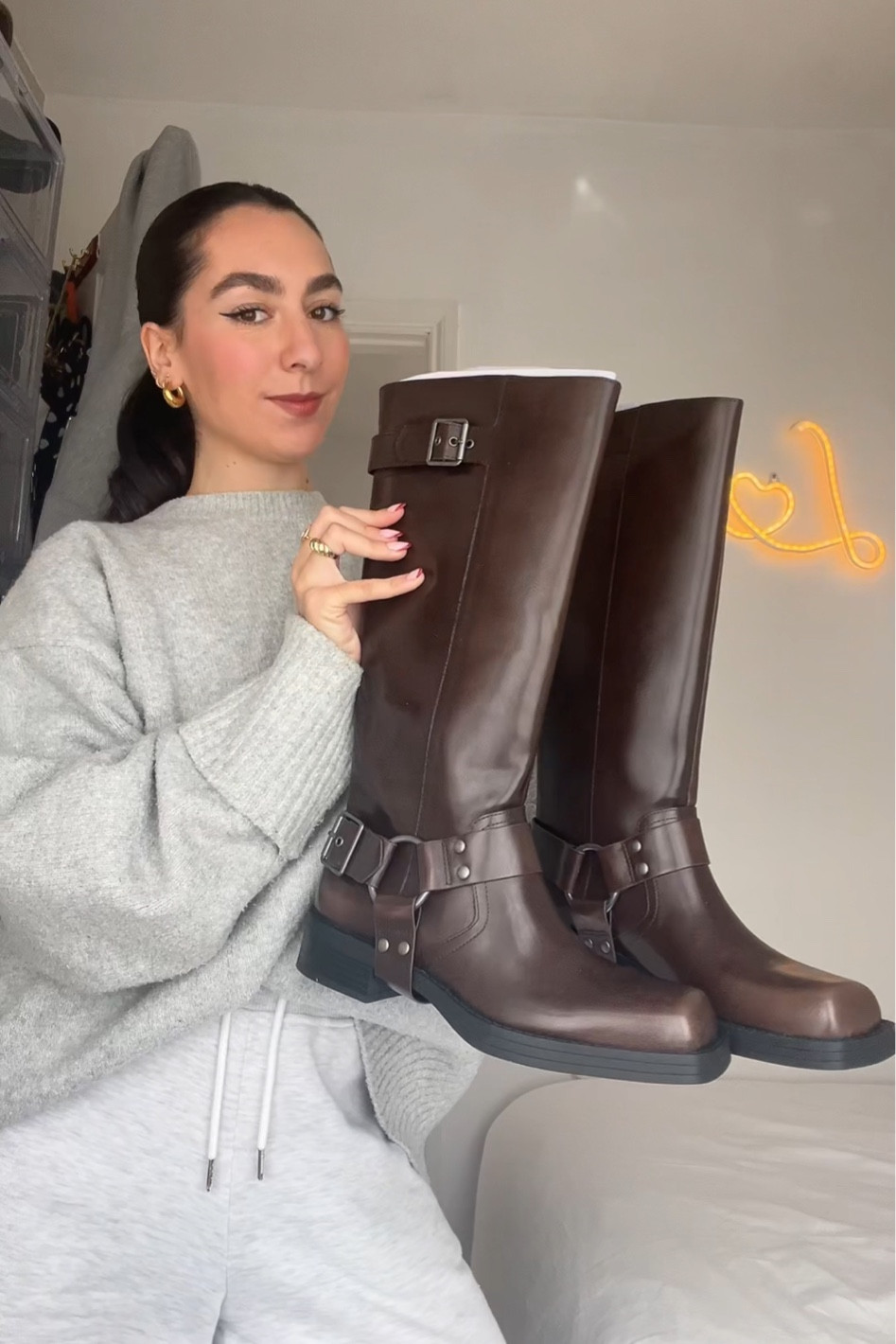 Miu miu discount moto boots dupe