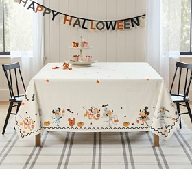 Disney Mickey Mouse and Friends Halloween Wipeable Tablecloth | Pottery Barn Kids