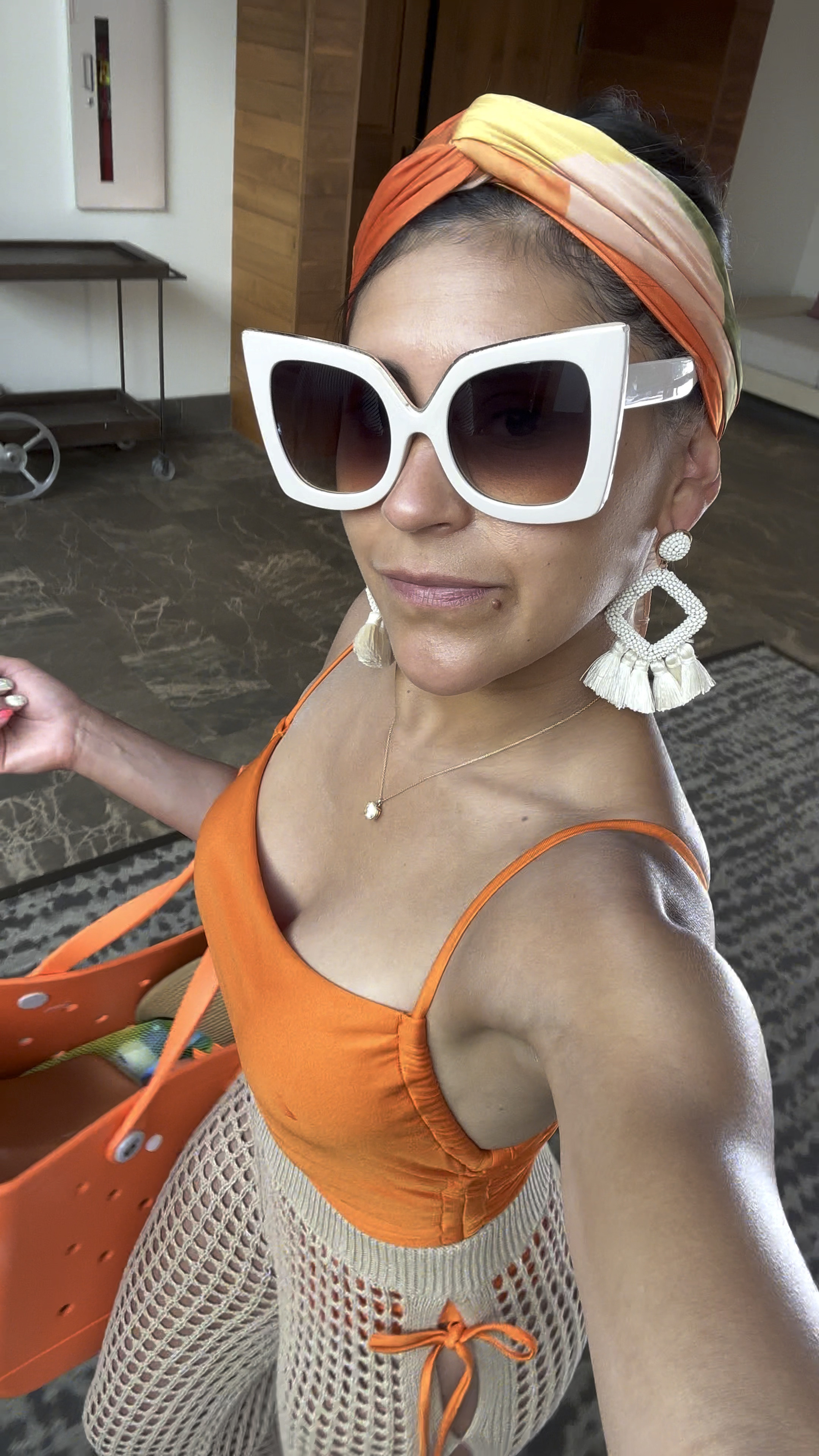 Today’s vacation outfit…my swimwear is on sale for less than $40! Linked the sandals 👡 and scarf below. #summeroutfit 

#LTKsalealert #LTKswim #LTKtravel