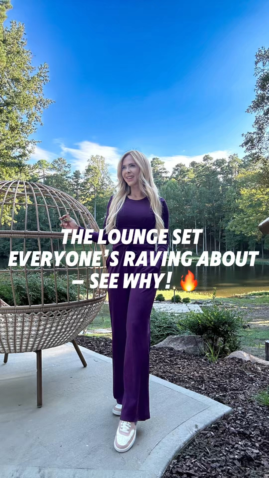 Comfy, cute & luxe vibes all in one 💜✨ This lounge set is soft, high-end looking, and seriously one of my favs right now!
Perfect for cozy days or stepping out in style 🙌

#LTKSaleAlert #LTKFindsUnder50 #LTKActive