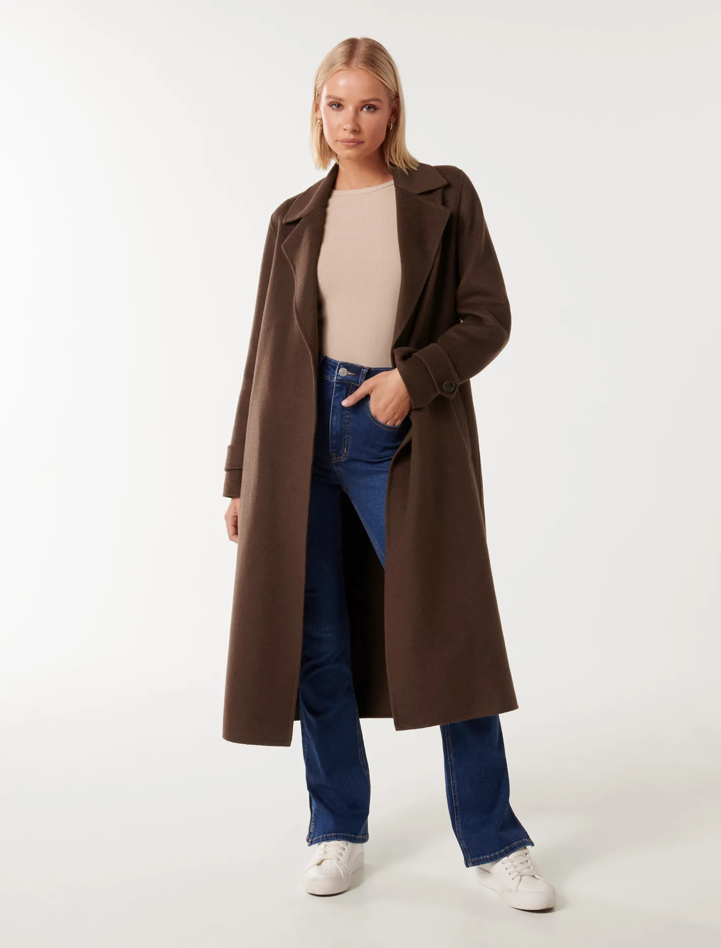 Devon Felled Coat | Forever New (UK & IE)