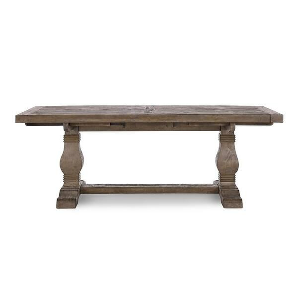 Kasey Reclaimed Pine Extension 84"-114" Dining Table by Kosas Home - Overstock - 30350918 | Bed Bath & Beyond