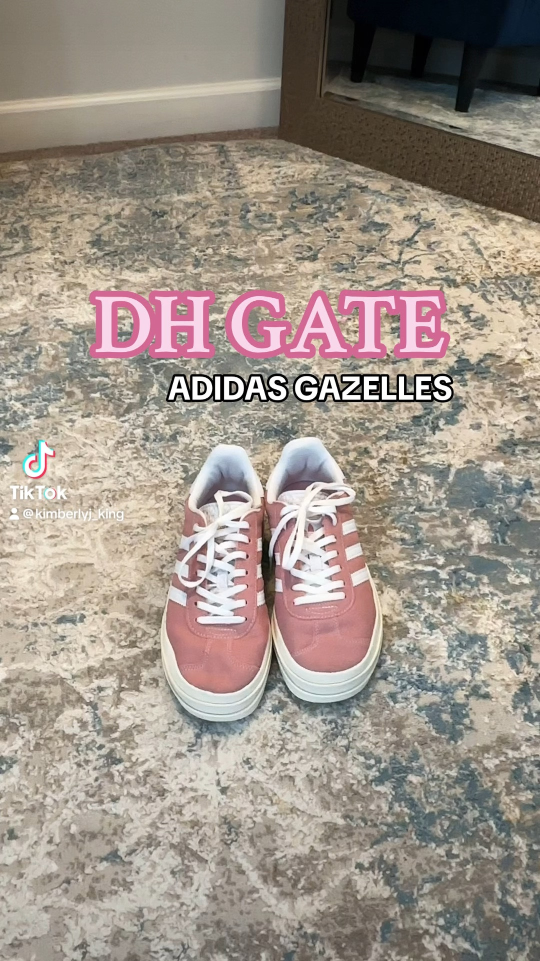 DH gate 
Adidas 
Gazelles 
Pink 

#LTKstyletip #LTKfindsunder50
