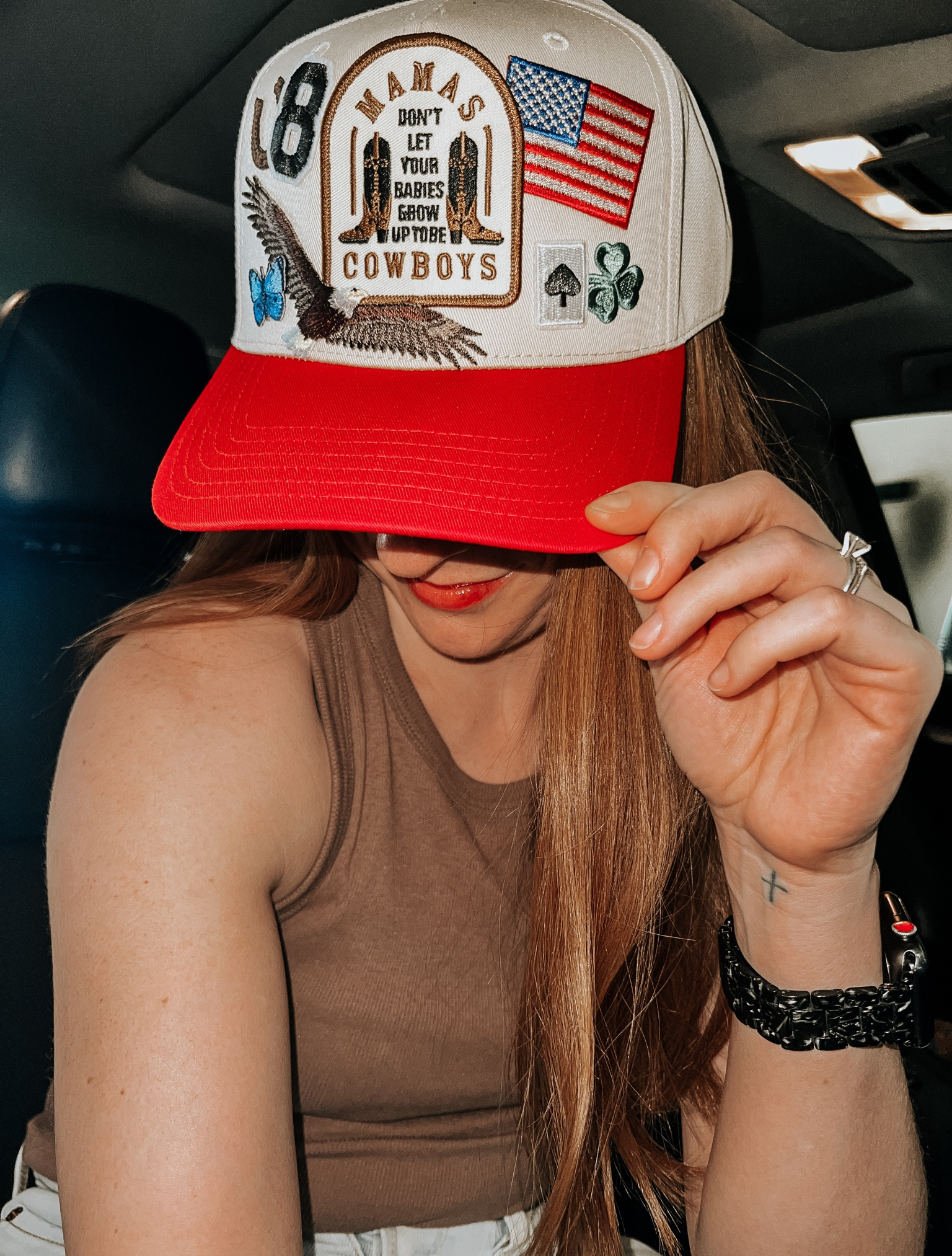 Cutest damn trucker hats you’ll ever find!!! LOVE Etta and East customs. 

#truckerhats #custommade #truckerhatstyle 

#LTKStyleTip #LTKSaleAlert #LTKSummerSales