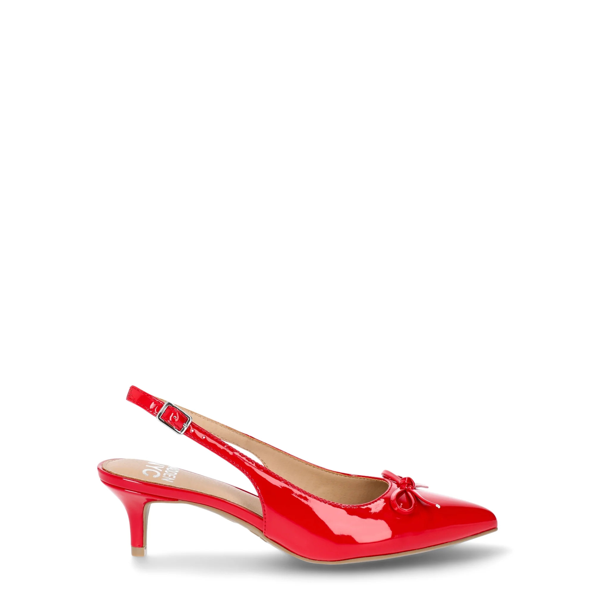 Madden NYC Women's Kitten Heel Slingback Shoes | Walmart (US)