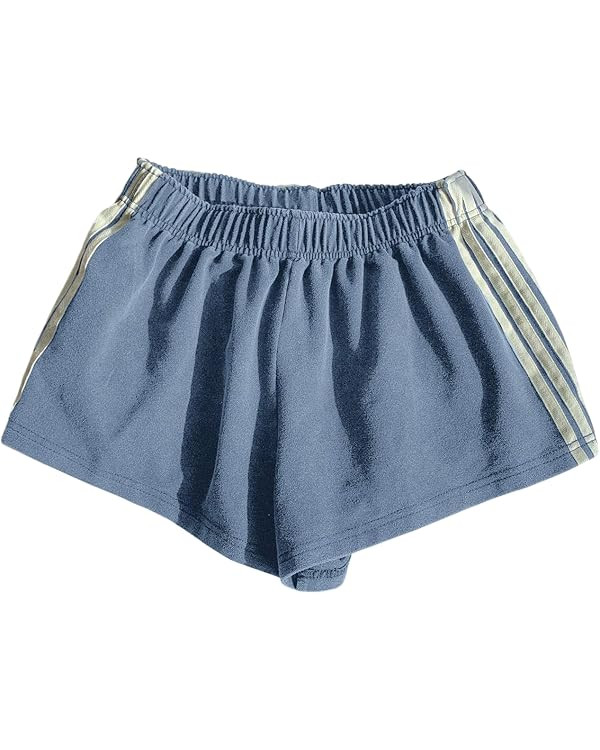 BEAUDRM Women's Summer Striped Shorts Y2k Runing Track Shorts Sweat Shorts Gym Athletic Wear Casu... | Amazon (US)