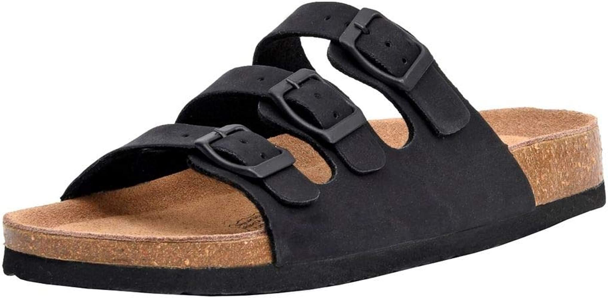 Women's Cushionaire Lela Cork footbed Sandal with +Comfort | Amazon (US)