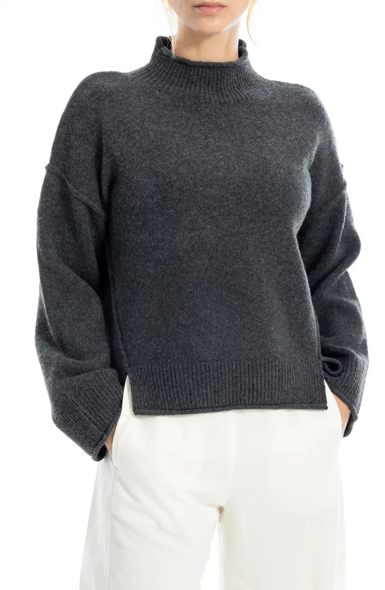 MAX STUDIO Exposed Seam Turtleneck Sweater | Nordstromrack | Nordstrom Rack