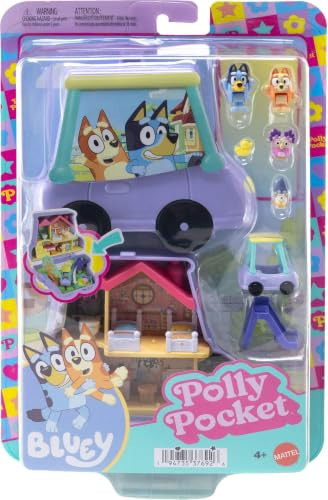 Polly Pocket Bluey 4Y+ Compact Playset | Amazon (US)