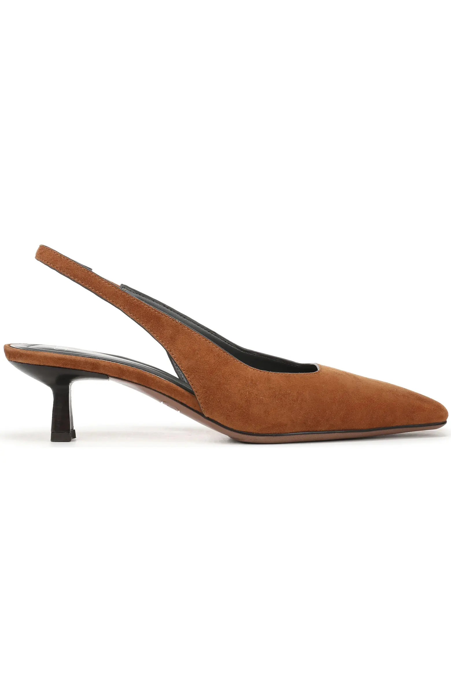 SARTO by Franco Sarto Raven Slingback Kitten Heel Pump (Women) | Nordstrom | Nordstrom
