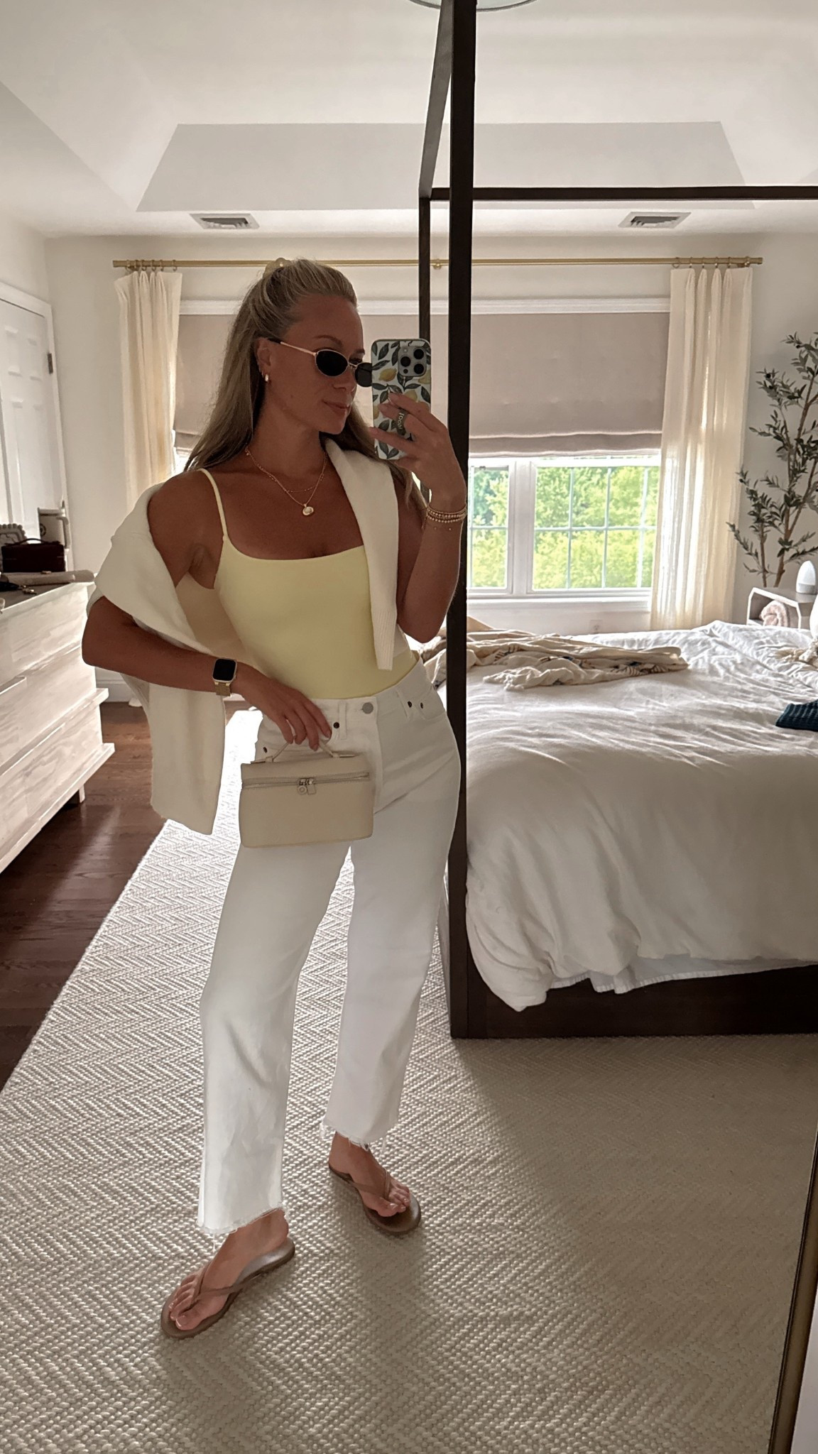 Big Spring Sale! Butter yellow bodysuit (small) w/ white jeans outfit - summer outfit staple!

Summer fashion, summer style, white jeans outfit, bodysuit outfit, Amazon sale, weekend fit, brunch fit

#LTKootd #LTKSaleAlert