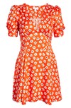 Click for more info about Topshop Floral Print Puff Sleeve Dress | Nordstrom