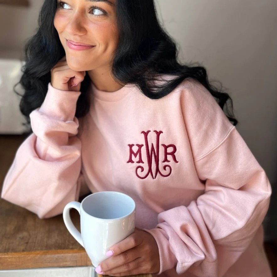 Monogrammed Crewneck Sweatshirt | United Monograms