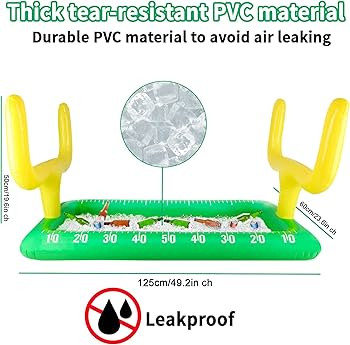 Football Inflatable Cooler for Parties Serving Bar for Football Party Supplies Super Bowl Party D... | Amazon (US)