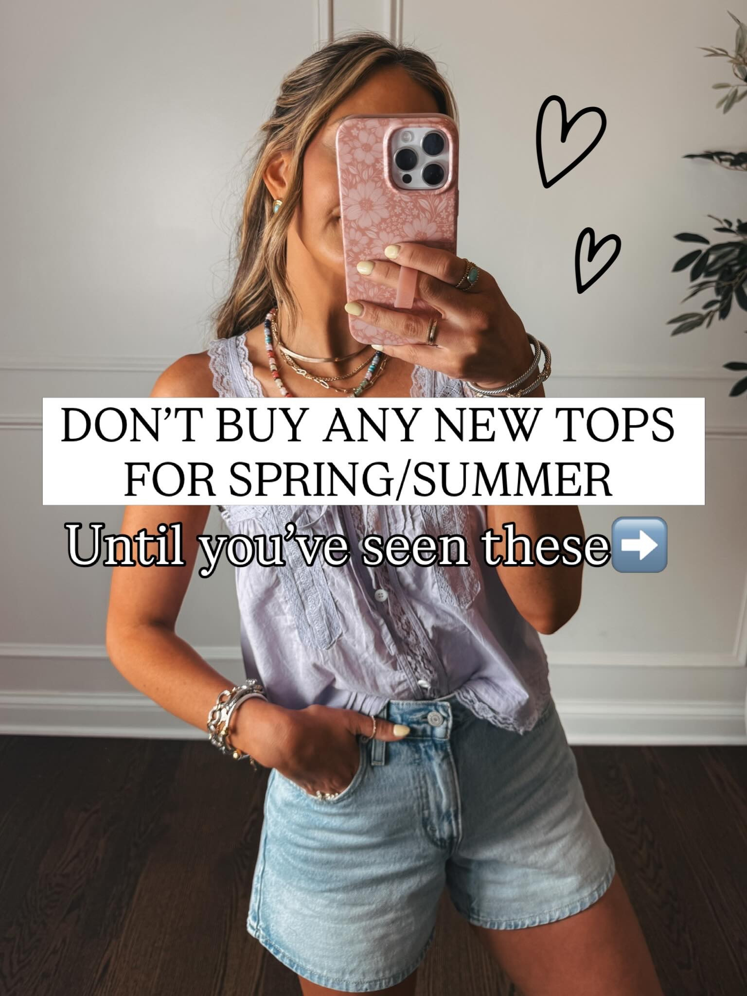 CUTE tops for spring & summer🌼

#summertops #summeroutfitideas #springtops #springoutfitideas