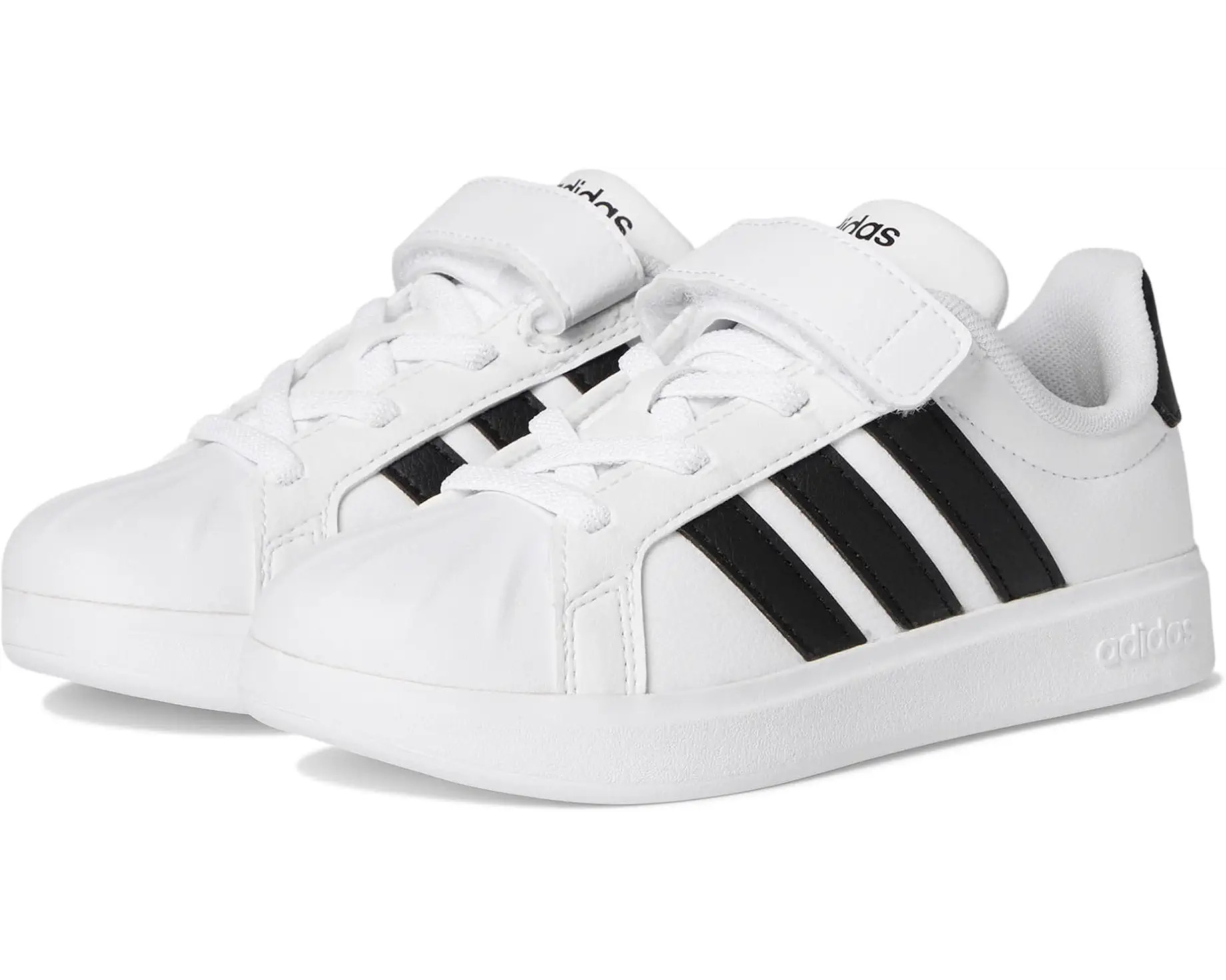 Kids adidas Kids Streetalk Elastic Lace Shoes (Little Kid) | Zappos.com