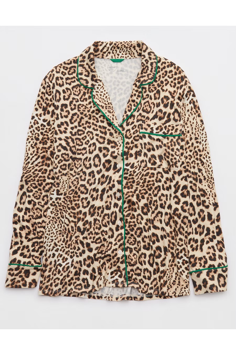 Aerie Real SoftÂ® Pajama Shirt Women's Horizon M | Aerie