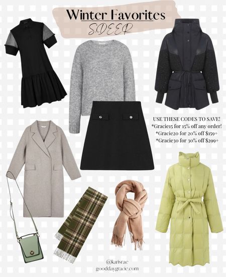 S.Deer coat, S.Deer winter looks, S.Deer favorites 🤍

Winter looks, winter style, down coat, green purse, wool coat, tartan scarf, tweed skirt ✨ 

#LTKsalealert #LTKGiftGuide #LTKSeasonal