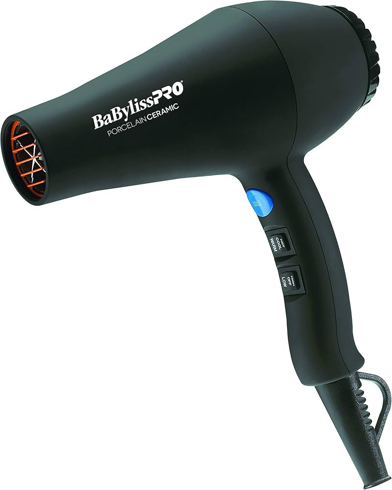 BaBylissPRO Porcelain Ceramic Carrera Professional Hair Dryer Professional Dryer Prepack | Amazon (US)
