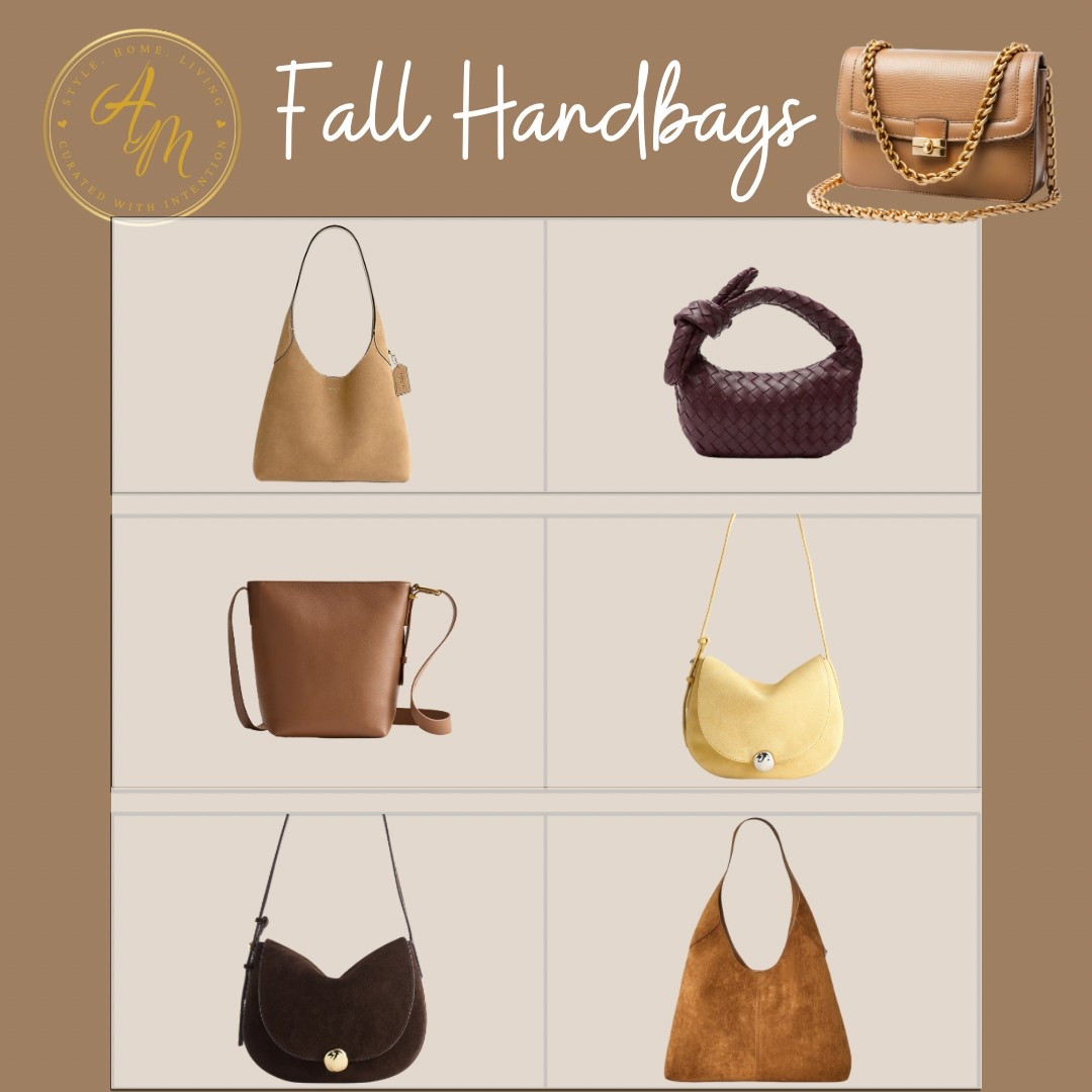 👜 Fall Favorites Are In 🍂
From cozy suede to bold textured picks, these fall handbags are giving elevated everyday. Which one’s your vibe? 👀👇
✨ Tap to shop & save your faves!

#FallStyle #HandbagGoals #FallFashion #LTKFall #BagLover

#LTKStyleTip #LTKTall #LTKSeasonal