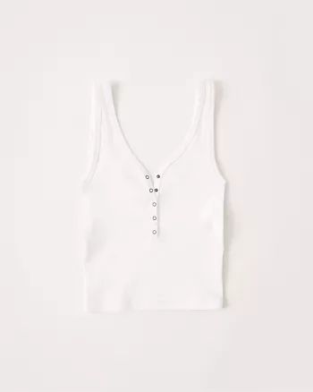 Slim-Fit Henley Tank Top | Abercrombie & Fitch US & UK