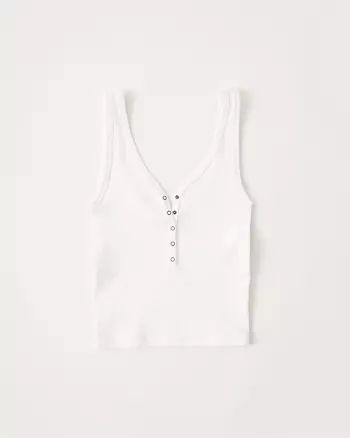 Slim-Fit Henley Tank Top | Abercrombie & Fitch US & UK