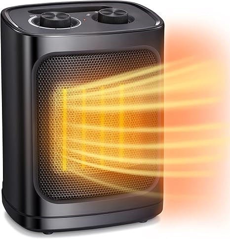 Antarctic Star Space Heater, Portable Electric Heater Ceramic Fan Small Mini Heaters Indoor Use E... | Amazon (US)