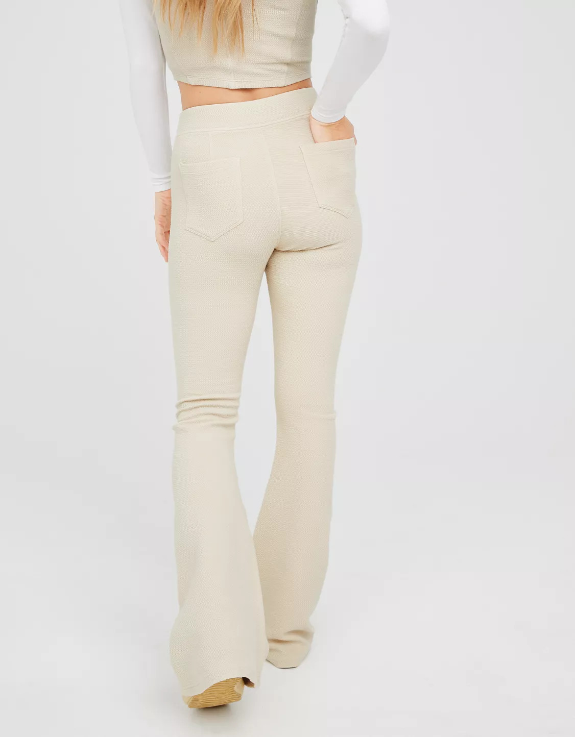 OFFLINE By Aerie PartyFavor High Waisted Flare Legging | Aerie