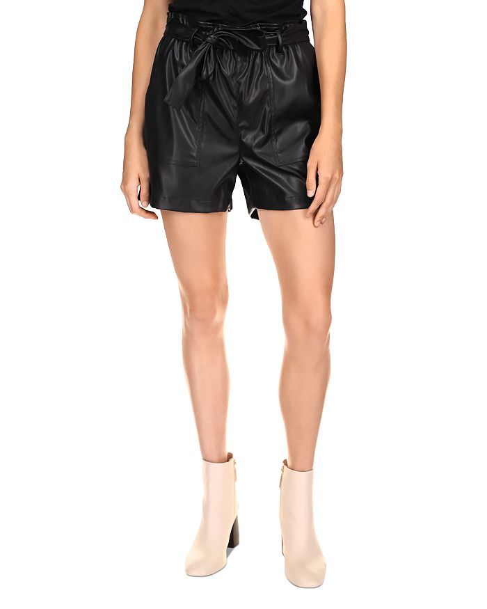 Faux Leather Shorts | Bloomingdale's (US)