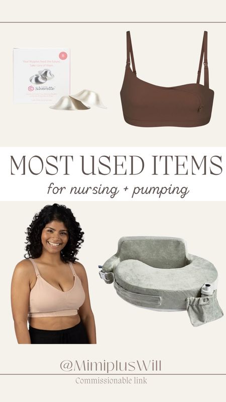 What I’m using for nursing and pumping!! 

Silverette nursing covers for soothing and protecting 

Comfortable brown Skims bralette I wore a bunch at the end of pregnancy because it was so comfortable! It’s now my favorite Nursing bra! Size up! 

My favorite pumping + nursing bras from Kindred Bravely 


My Breast Friend nursing pillow is amazingg!! So supportive and comfortable!! 


Postpartum products, first time mom, baby products, mom to be gifts, baby registry, nursing essentials 

#LTKBaby #LTKBump #LTKFindsUnder100