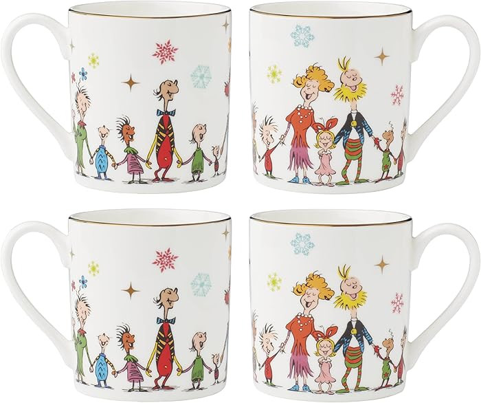 Lenox 895054 Merry Grinchmas Mugs, Set of 4 | Amazon (CA)