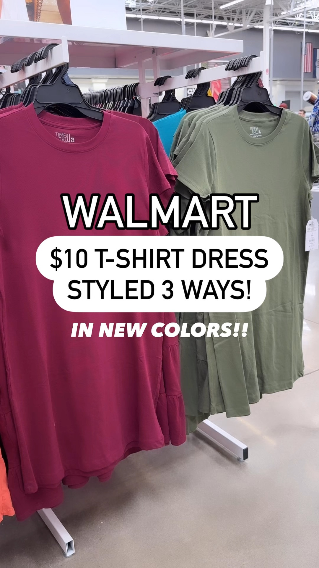 Walmart tshirt dress, Walmart outfit, Walmart dress, Walmart fashion, Walmart try on, time and tru

#LTKVideo #LTKFindsUnder50 #LTKxWalmart
