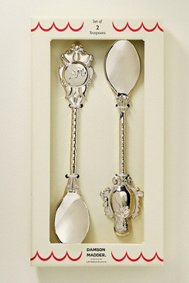 Damson Madder Teaspoons, Set of 2 | Anthropologie (US)