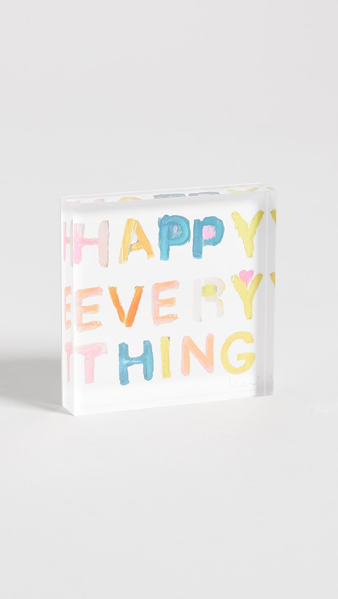 Happy Everything Block of Love | Shopbop